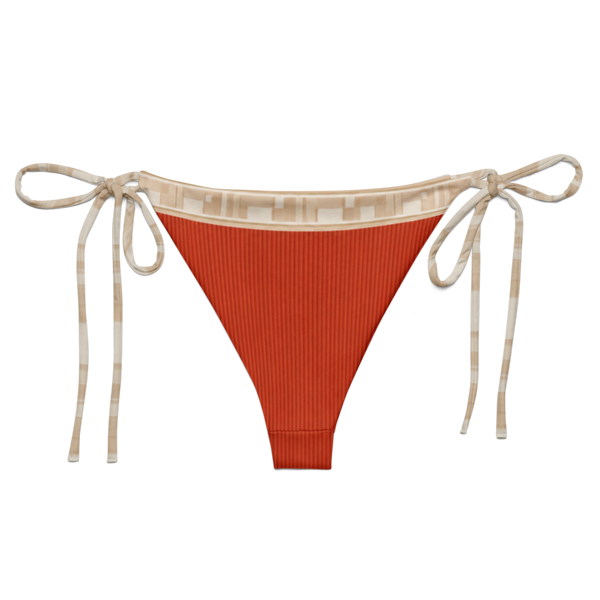 PALMI String Bikini Bottom – Mediterranean Rust