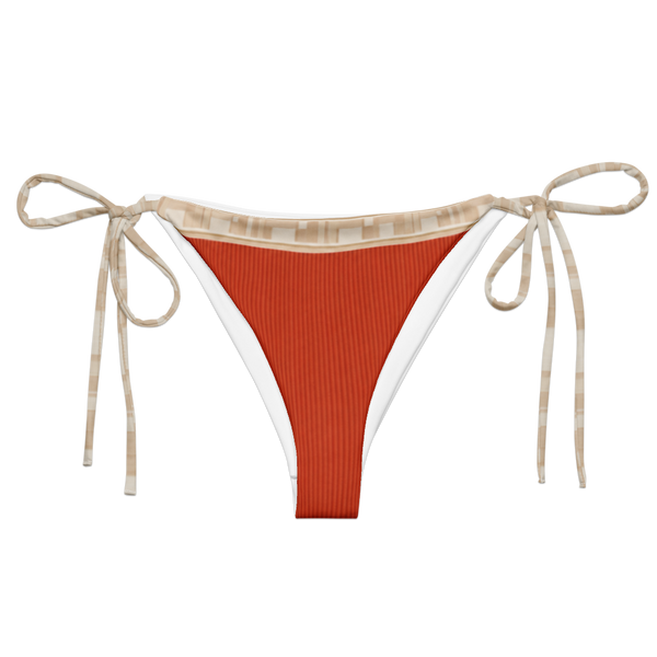 PALMI String Bikini Bottom – Mediterranean Rust
