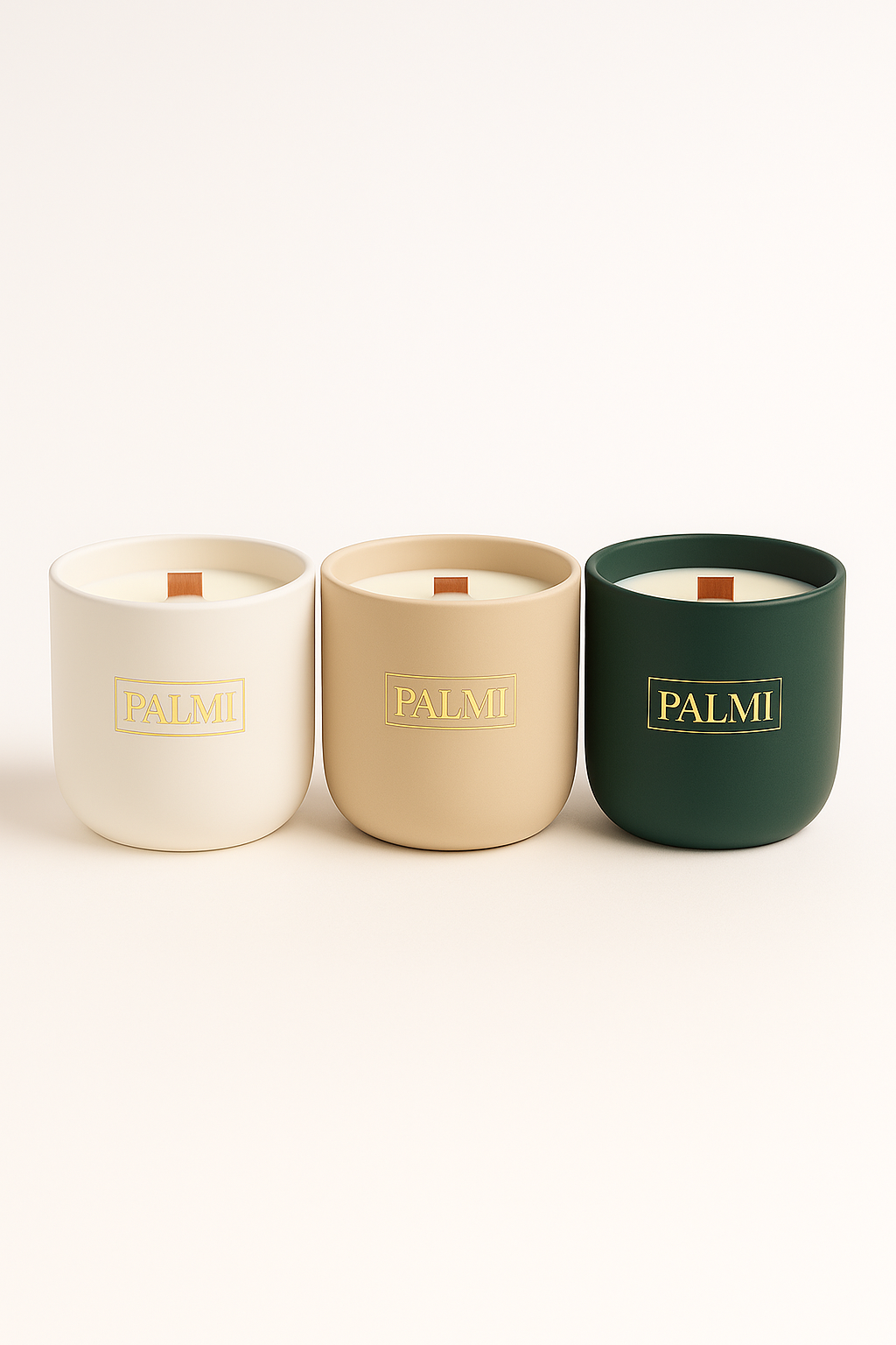 PALMI „Moments“ — Glas U-Form Duftkerze