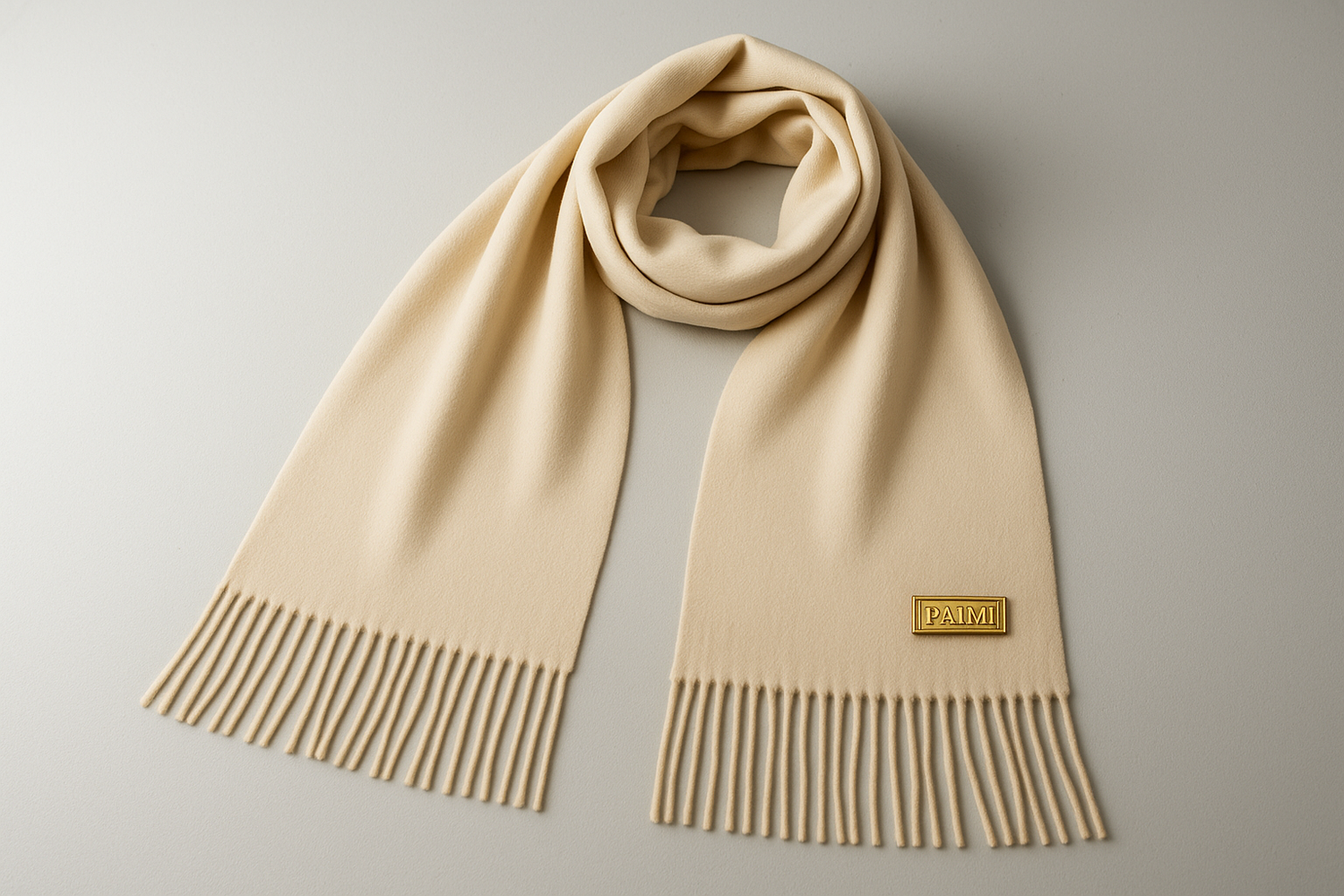 PALMI Luxus-Schal – Beige Elegance ✨