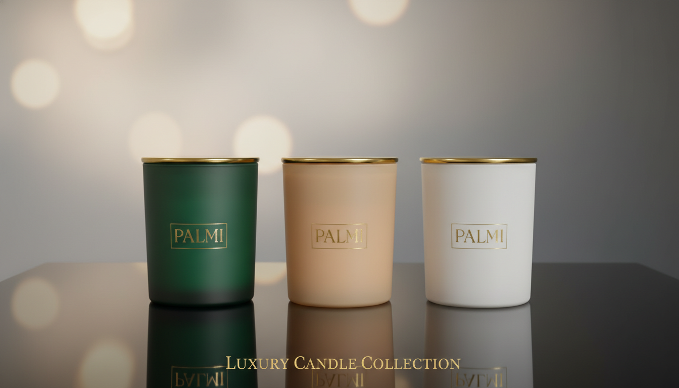 PALMI Luxus Duftkerze – Glas Edition