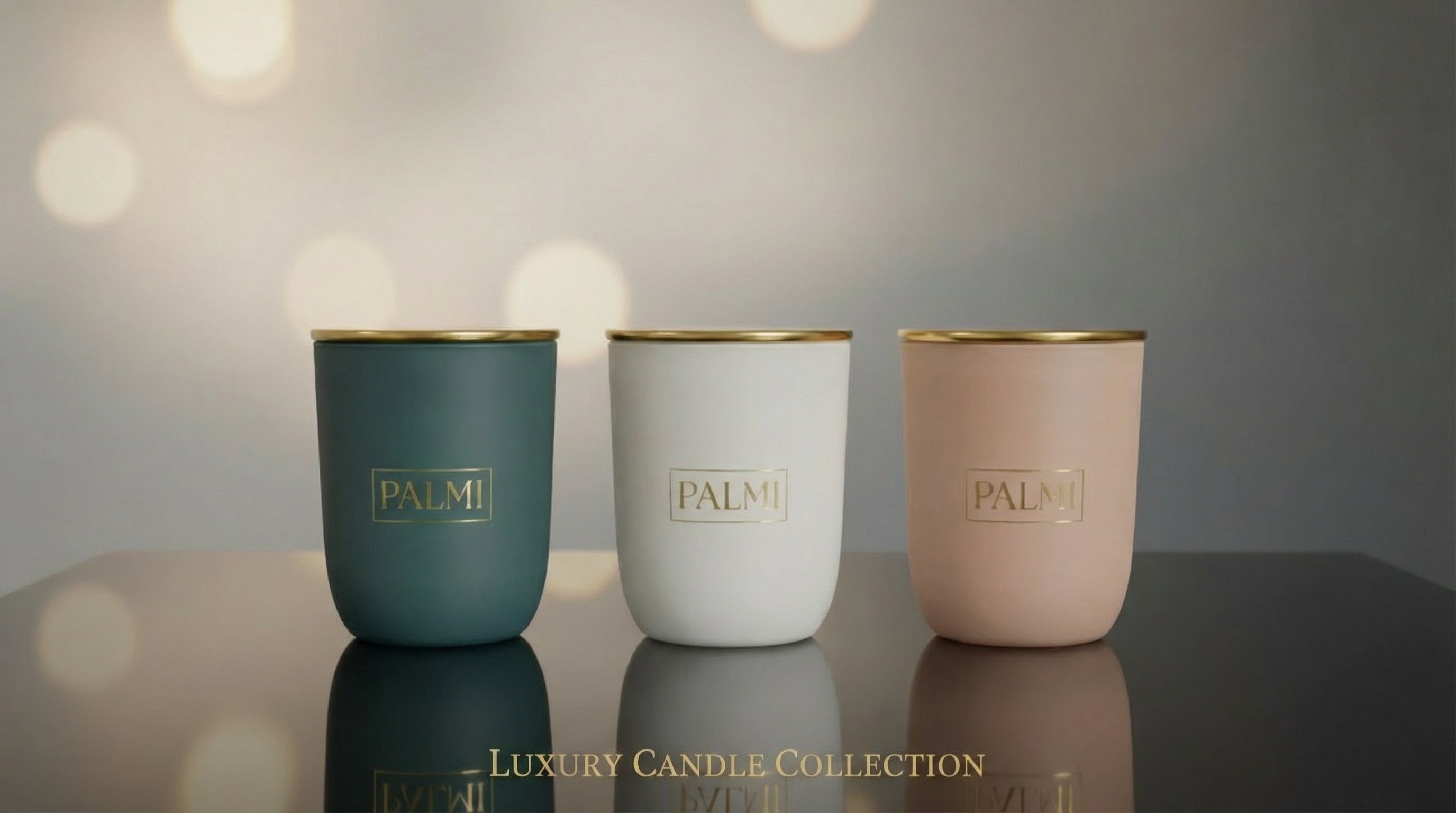 PALMI „Moments“ — Glas U-Form Duftkerze