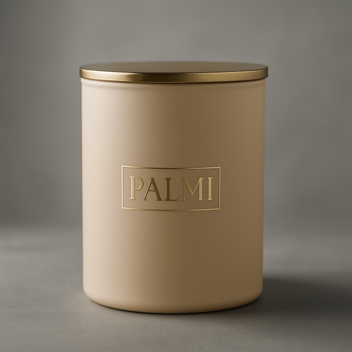 Amber Temptation – Luxus Duftkerze im Zylinder-Glas | PALMI