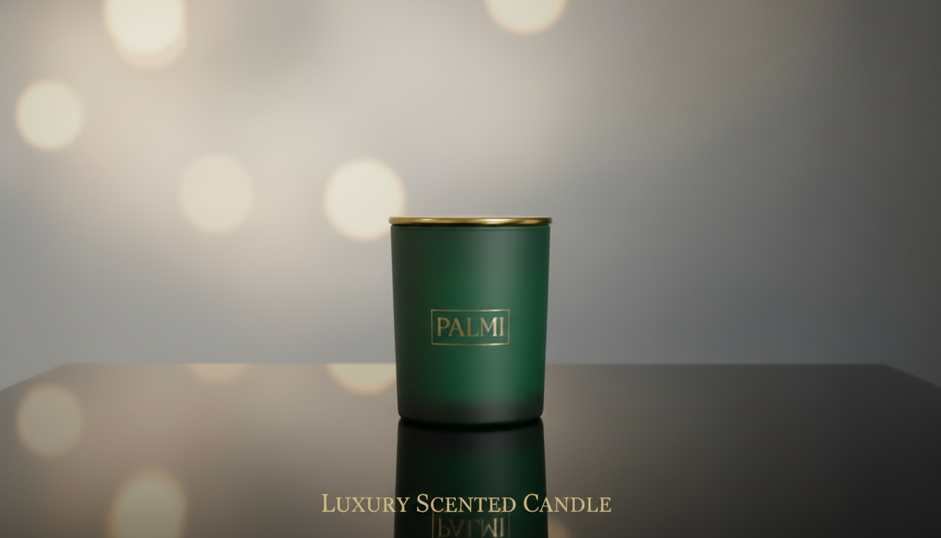 Cowboy Lace – Luxus Duftkerze im Zylinder-Glas | PALMI