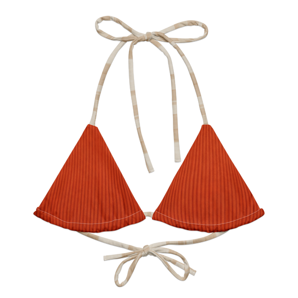 PALMI String Bikini Top – Mediterranean Rust