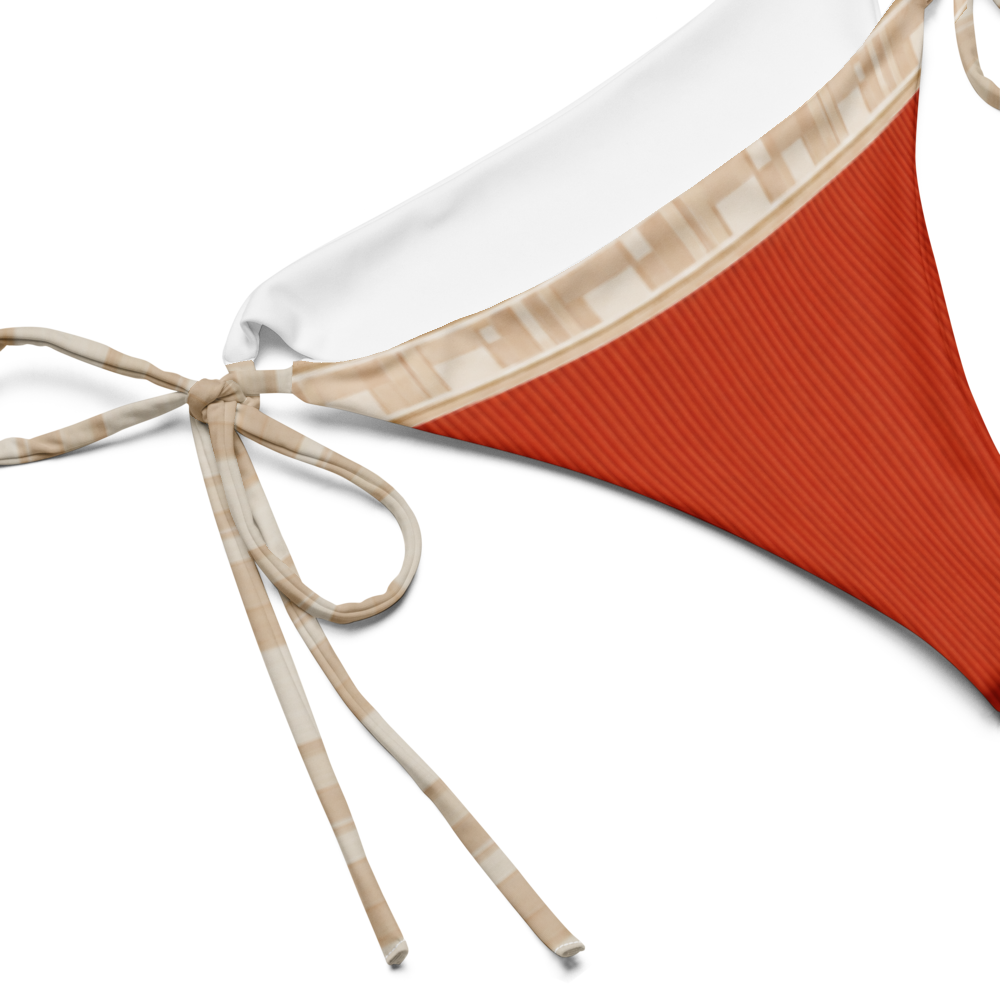 PALMI String Bikini Bottom – Mediterranean Rust